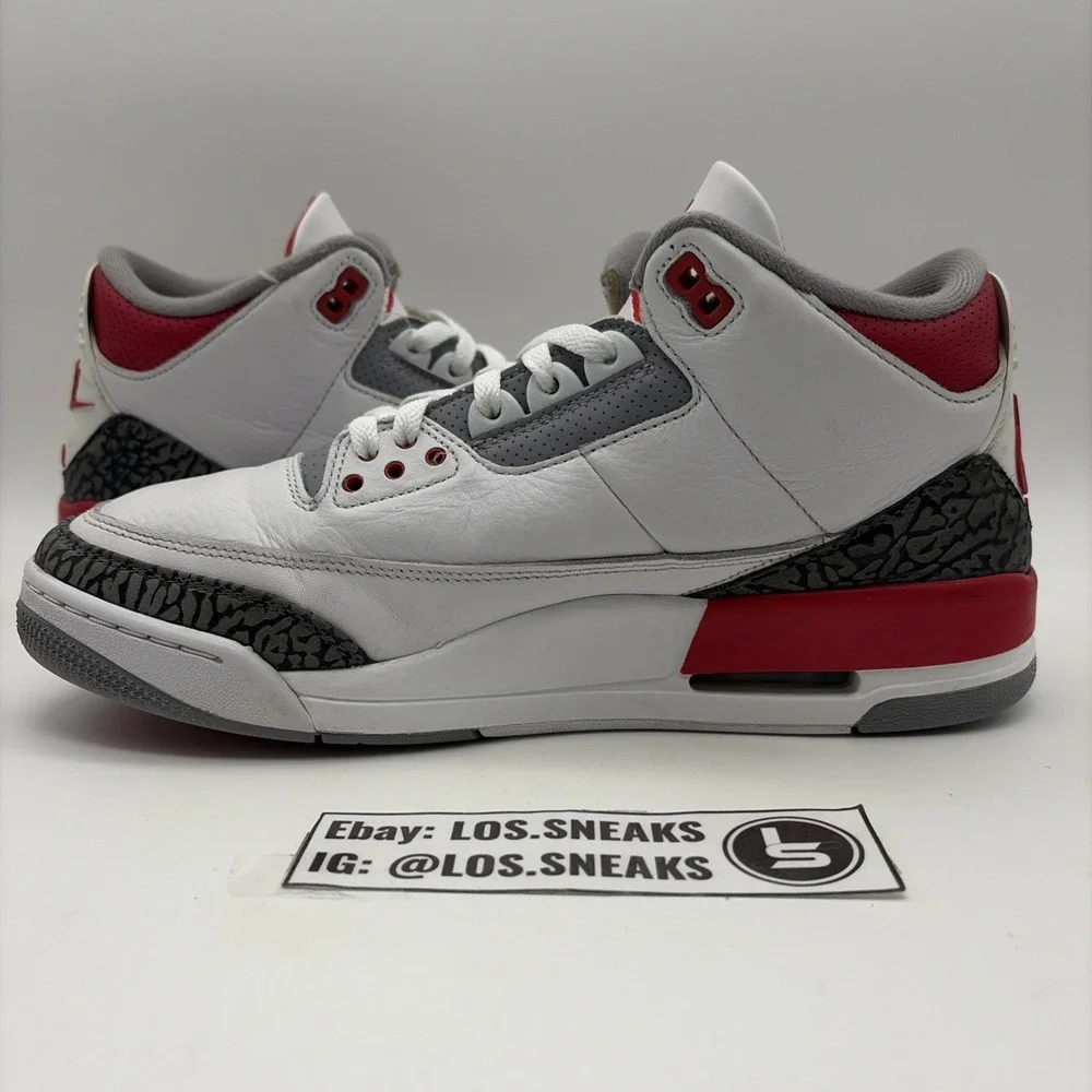 Size 10 - Jordan 3 Retro Mid Fire Red (DN3707-160)